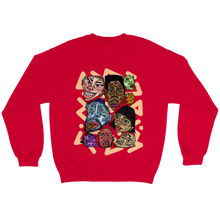 Load image into Gallery viewer, Familiar faces Crewneck Sweatshirt
