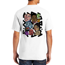 Load image into Gallery viewer, Familiar Faces T-shirt in Black
