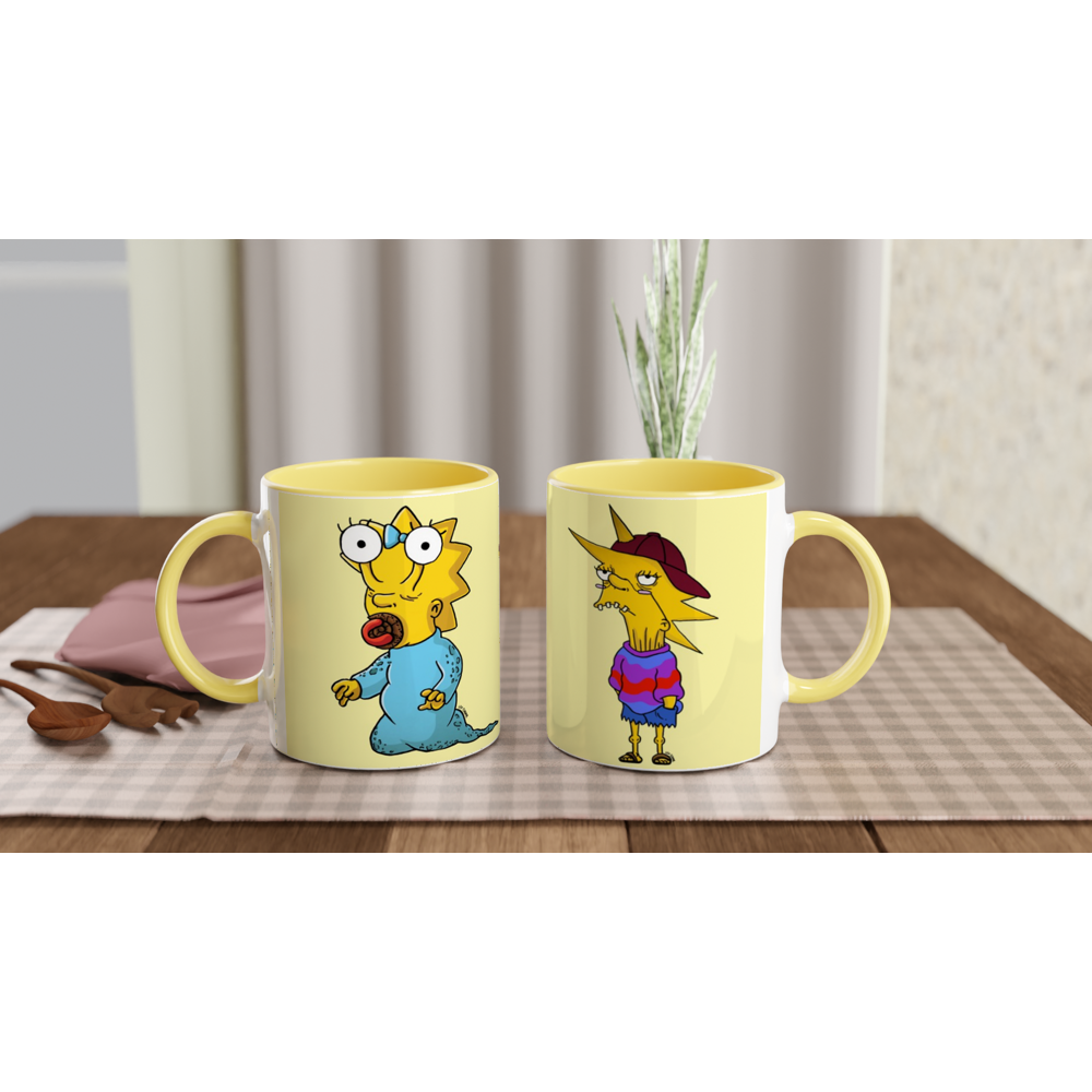 The Simpsonz Mug in Yellow