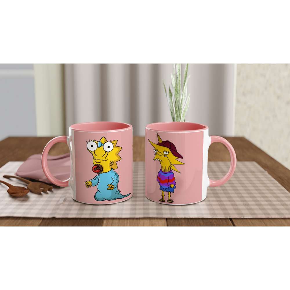 The Simpsonz Mug in Pink