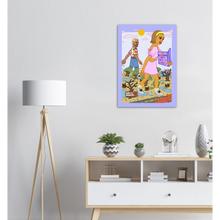 Load image into Gallery viewer, End Of The World Poster in Purple
