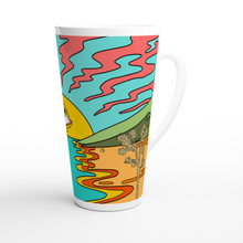 Load image into Gallery viewer, Dazed out White 17oz Ceramic Mug 🌞
