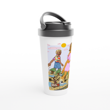 Load image into Gallery viewer, End Of The World 15oz Stainless Steel Travel Mug 🧚🏼‍♀️
