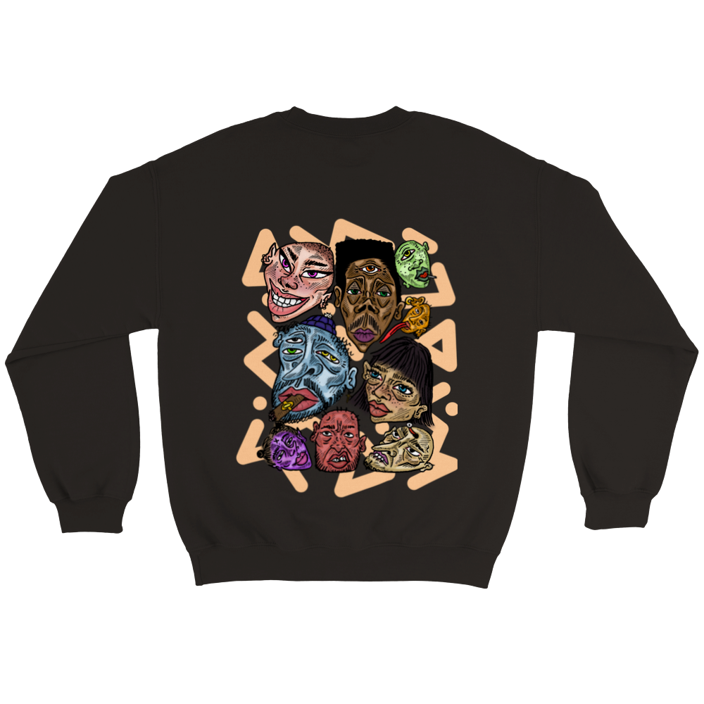 Familiar faces Crewneck Sweatshirt