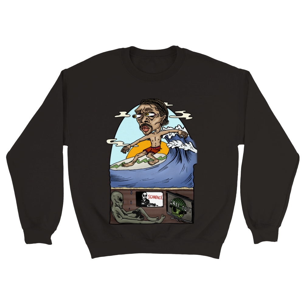 Surfs up sweater