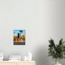 Load image into Gallery viewer, Human skateboard Poster
