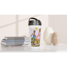 Load image into Gallery viewer, End Of The World 15oz Stainless Steel Travel Mug 🧚🏼‍♀️
