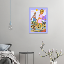 Load image into Gallery viewer, End Of The World Poster in Purple
