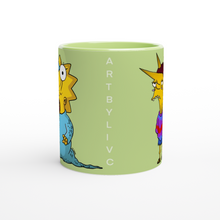 Load image into Gallery viewer, The Simpsonz Mug in Green
